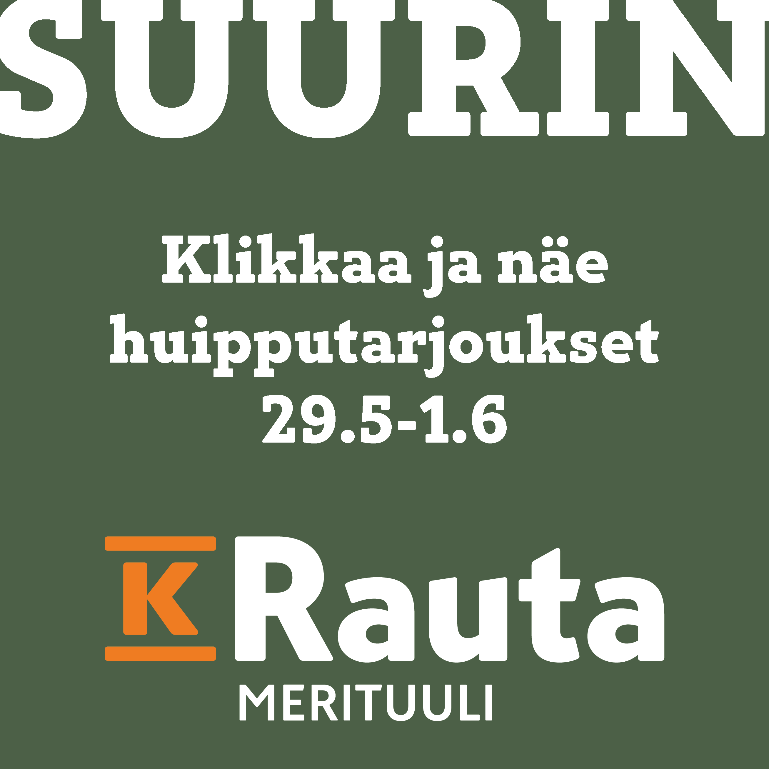 Helatorstaiviikon huippuale!